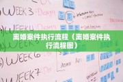 离婚案件执行流程（离婚案件执行流程图）