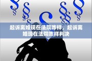 起诉离婚现在法院咋样，起诉离婚现在法院咋样判决