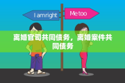 离婚官司共同债务，离婚案件共同债务