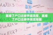 离婚了户口迁移手续流程，离婚了户口迁移手续流程图