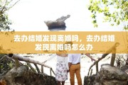 去办结婚发现离婚吗，去办结婚发现离婚吗怎么办