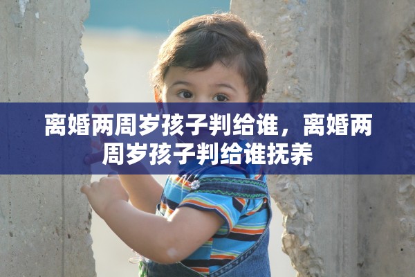 离婚两周岁孩子判给谁，离婚两周岁孩子判给谁抚养