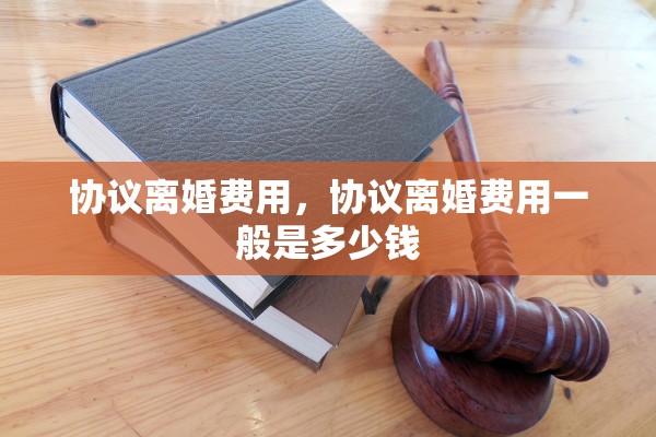 协议离婚费用，协议离婚费用一般是多少钱