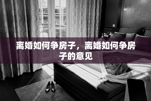 离婚如何争房子，离婚如何争房子的意见