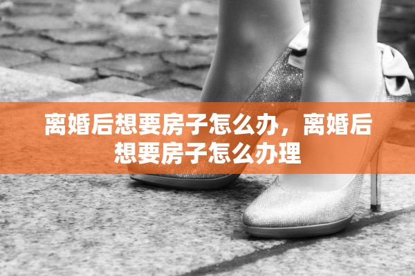 离婚后想要房子怎么办，离婚后想要房子怎么办理