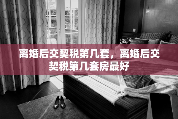 离婚后交契税第几套，离婚后交契税第几套房最好