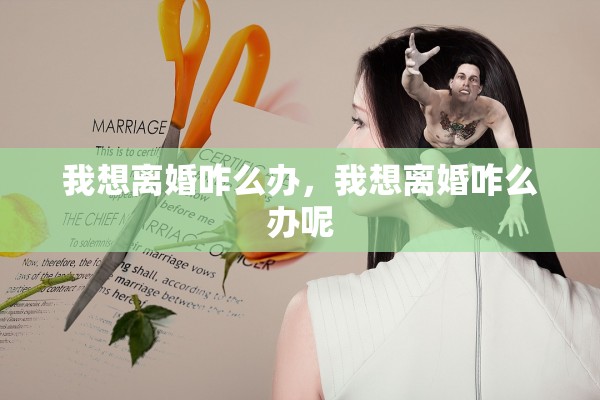 我想离婚咋么办，我想离婚咋么办呢