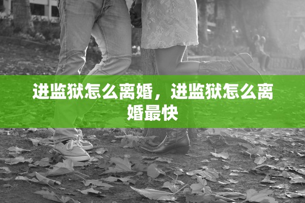 进监狱怎么离婚，进监狱怎么离婚最快