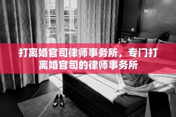 打离婚官司律师事务所，专门打离婚官司的律师事务所