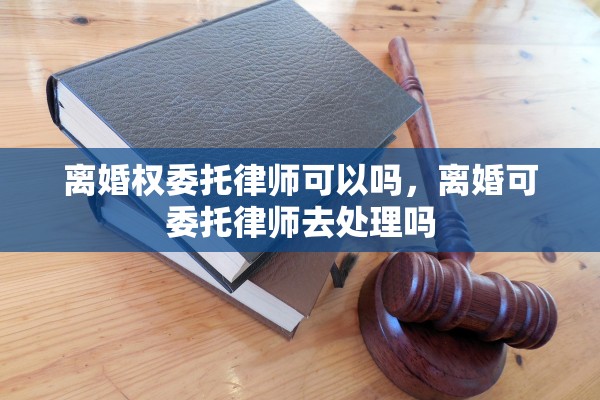 离婚权委托律师可以吗，离婚可委托律师去处理吗