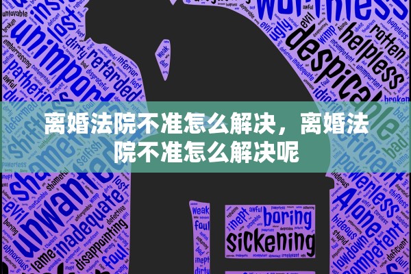 离婚法院不准怎么解决，离婚法院不准怎么解决呢