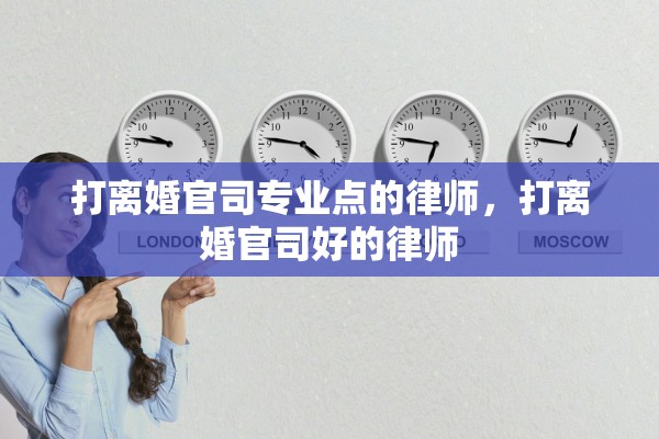 打离婚官司专业点的律师，打离婚官司好的律师