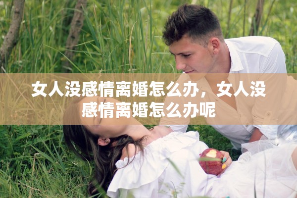 女人没感情离婚怎么办，女人没感情离婚怎么办呢