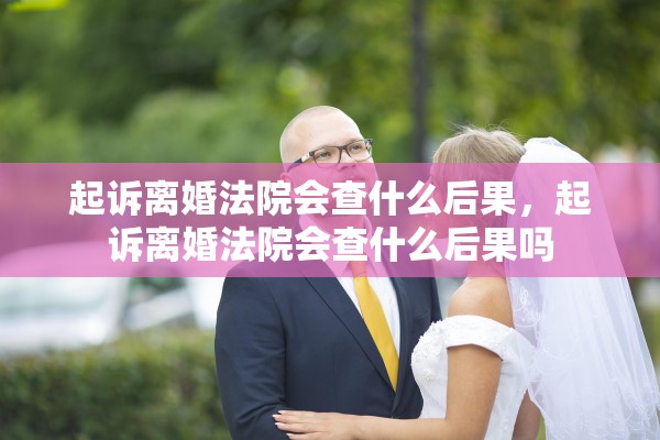 起诉离婚法院会查什么后果，起诉离婚法院会查什么后果吗