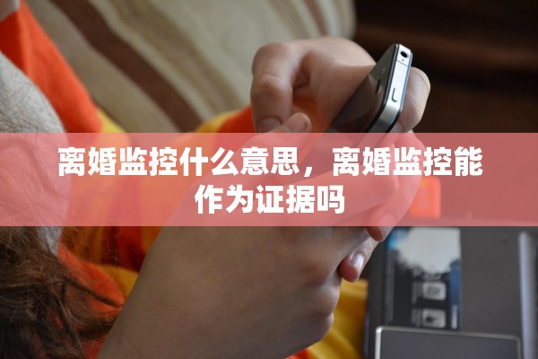 离婚监控什么意思，离婚监控能作为证据吗
