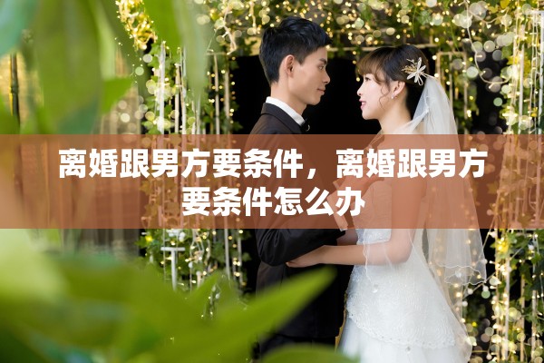 离婚跟男方要条件，离婚跟男方要条件怎么办