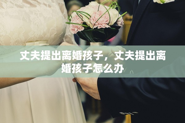 丈夫提出离婚孩子，丈夫提出离婚孩子怎么办
