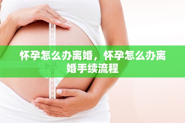 怀孕怎么办离婚，怀孕怎么办离婚手续流程