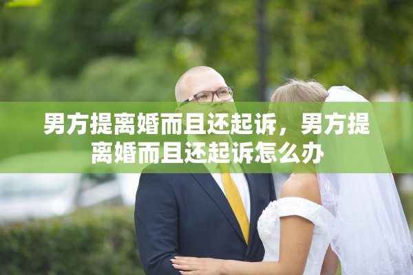 男方提离婚而且还起诉，男方提离婚而且还起诉怎么办