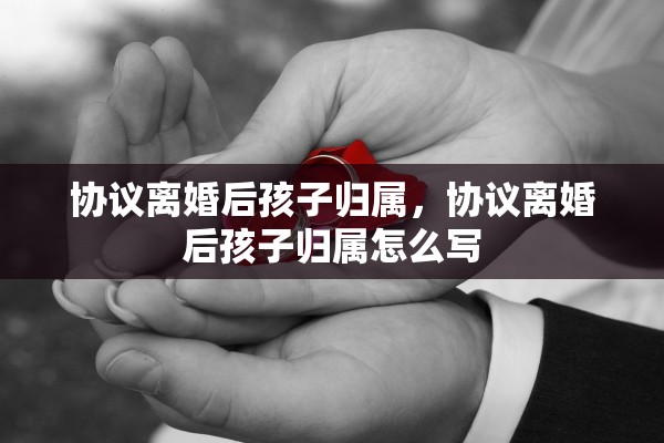 协议离婚后孩子归属，协议离婚后孩子归属怎么写