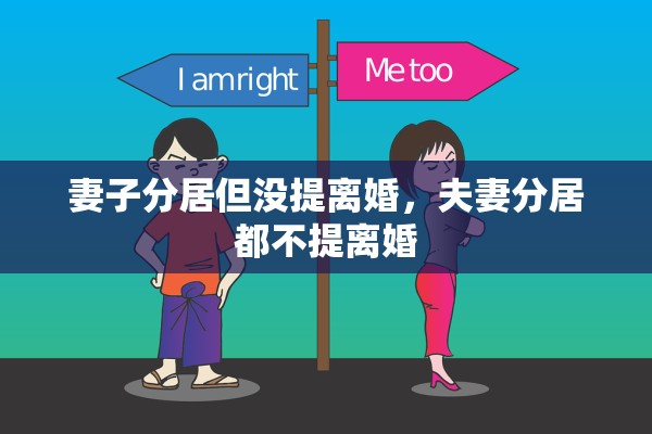 妻子分居但没提离婚，夫妻分居都不提离婚
