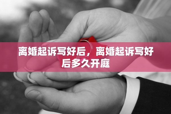 离婚起诉写好后，离婚起诉写好后多久开庭