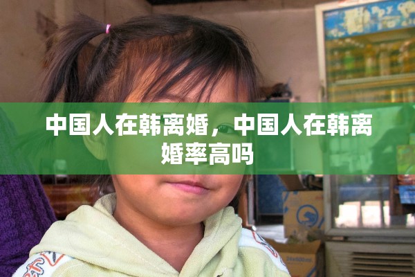 中国人在韩离婚，中国人在韩离婚率高吗