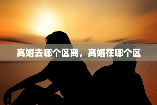 离婚去哪个区离，离婚在哪个区