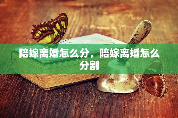 陪嫁离婚怎么分，陪嫁离婚怎么分割
