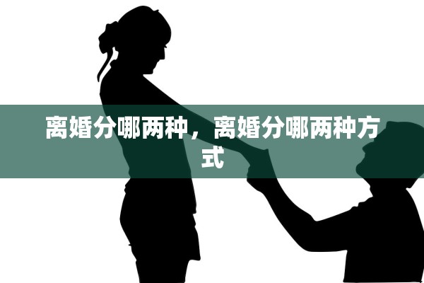 离婚分哪两种，离婚分哪两种方式