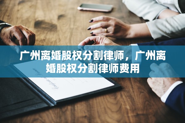 广州离婚股权分割律师，广州离婚股权分割律师费用