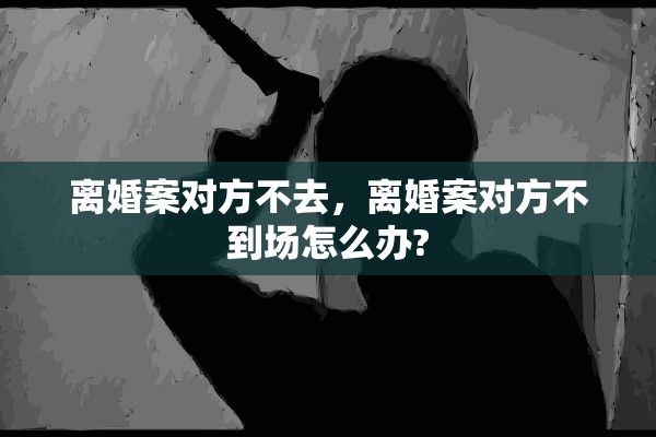 离婚案对方不去，离婚案对方不到场怎么办?