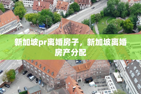 新加坡pr离婚房子，新加坡离婚房产分配