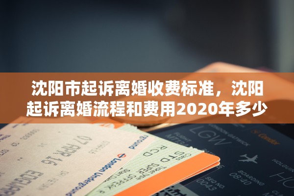 沈阳市起诉离婚收费标准，沈阳起诉离婚流程和费用2020年多少钱