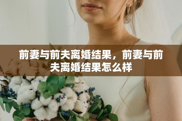 前妻与前夫离婚结果，前妻与前夫离婚结果怎么样