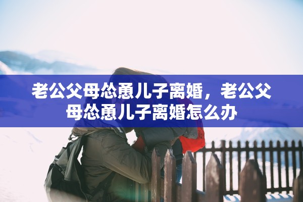 老公父母怂恿儿子离婚，老公父母怂恿儿子离婚怎么办