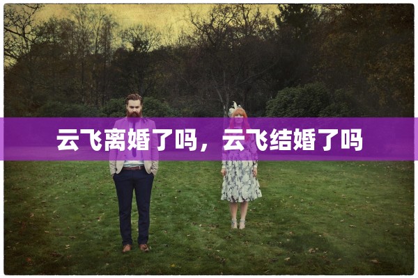 云飞离婚了吗，云飞结婚了吗
