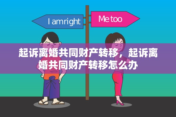 起诉离婚共同财产转移，起诉离婚共同财产转移怎么办