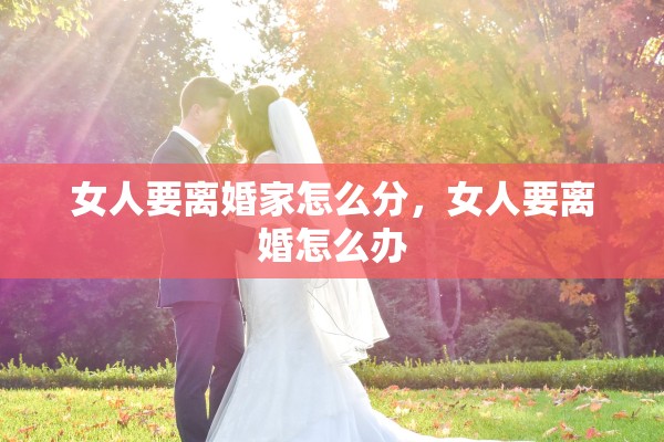 女人要离婚家怎么分，女人要离婚怎么办