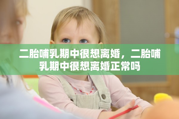 二胎哺乳期中很想离婚，二胎哺乳期中很想离婚正常吗