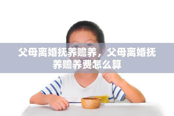 父母离婚抚养赡养，父母离婚抚养赡养费怎么算