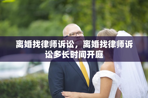 离婚找律师诉讼，离婚找律师诉讼多长时间开庭