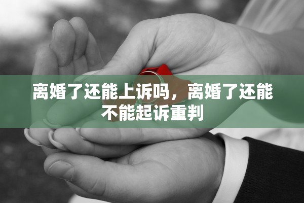 离婚了还能上诉吗，离婚了还能不能起诉重判