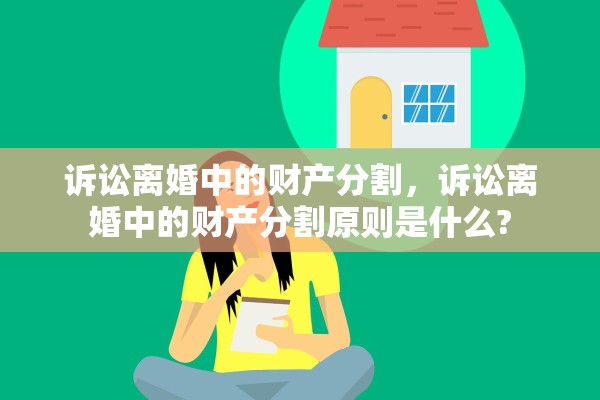 诉讼离婚中的财产分割，诉讼离婚中的财产分割原则是什么?