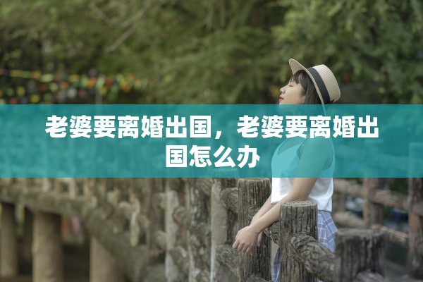 老婆要离婚出国，老婆要离婚出国怎么办
