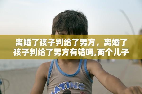 离婚了孩子判给了男方，离婚了孩子判给了男方有错吗,两个儿子