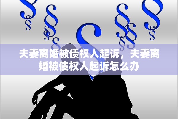 夫妻离婚被债权人起诉，夫妻离婚被债权人起诉怎么办