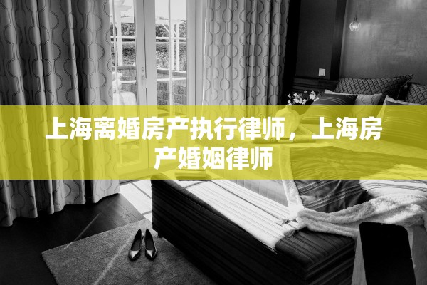 上海离婚房产执行律师，上海房产婚姻律师