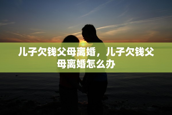 儿子欠钱父母离婚，儿子欠钱父母离婚怎么办
