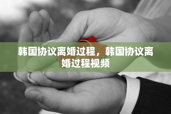 韩国协议离婚过程，韩国协议离婚过程视频